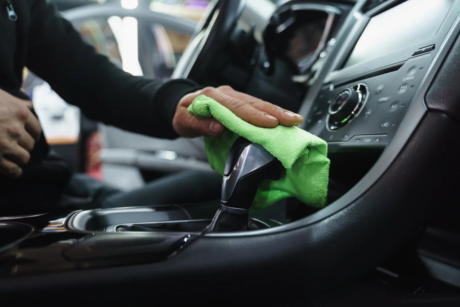 Higienização automotiva, detalhe