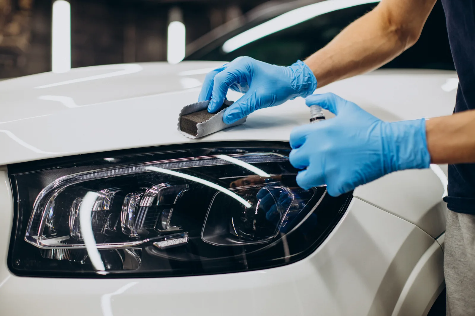 Vitrificação automotiva durante a execução